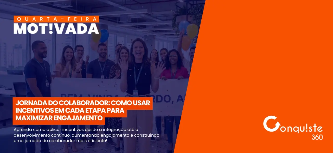 Equipe celebrando a jornada do colaborador com ações de engajamento, integração e incentivo