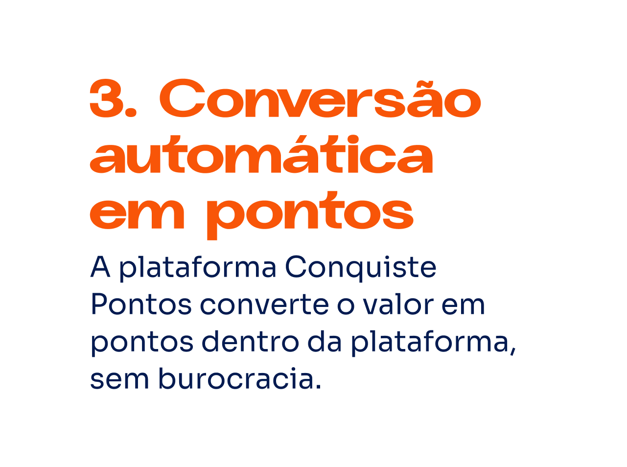card 3 conquiste pontos